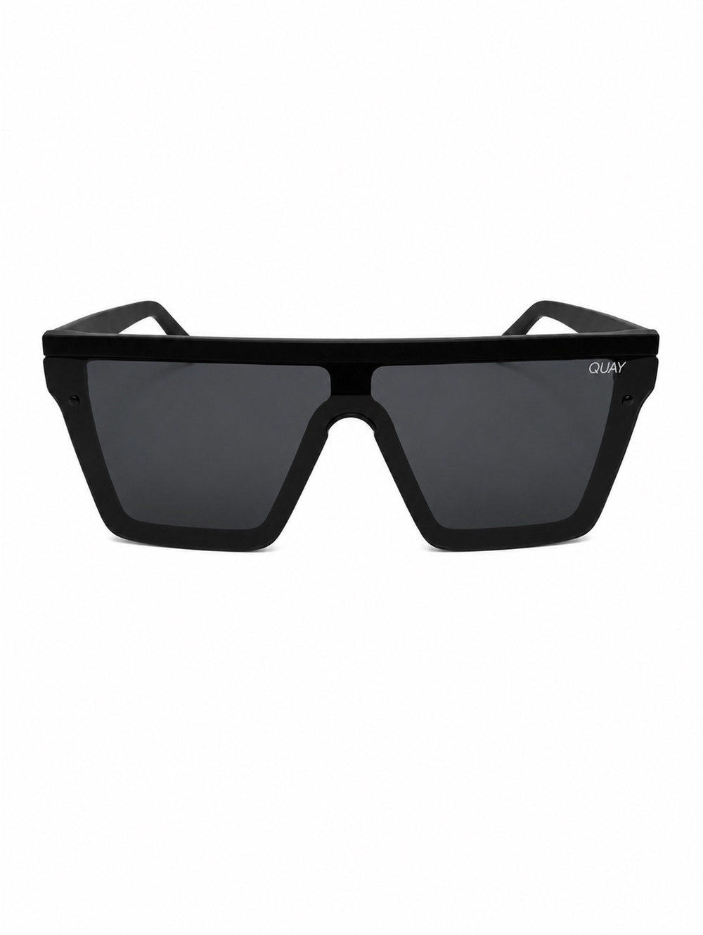 Quay Australia Black Hindsight Square Lense Sunglasses